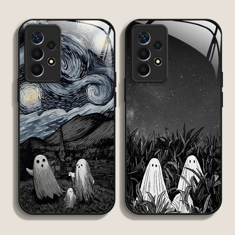Phone Cases For Samsung S21 5G - Coque de téléphone en verre trempé,