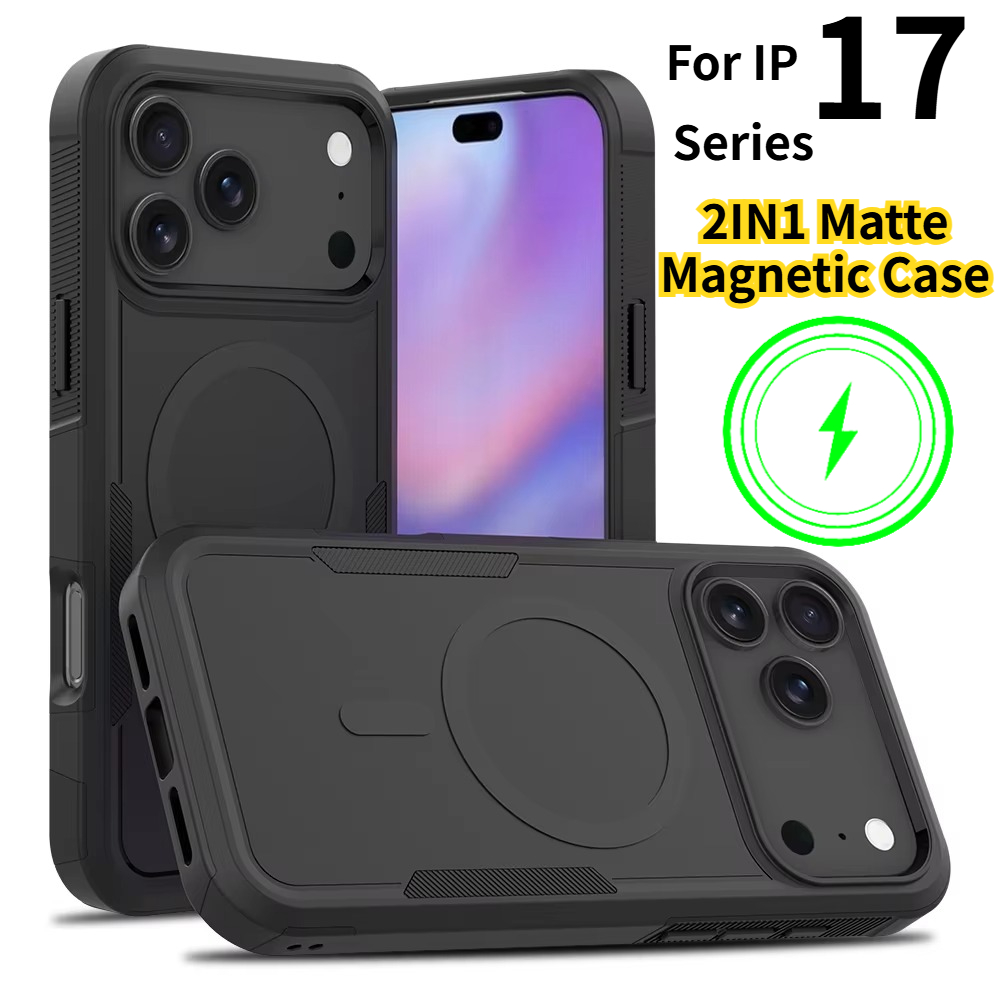 Rugged Armor Case - Étui de protection magnétique antichoc 2-en-1