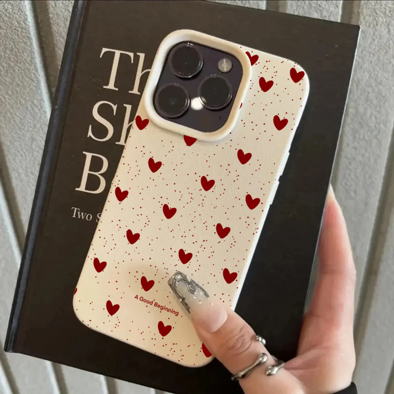 Phone Cases Durable - Coques en silicone tendance INS motif