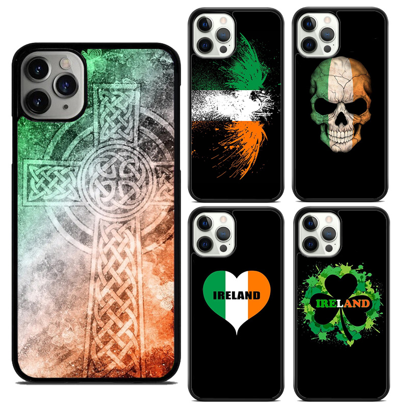 Phone Cases Ireland - Coque de téléphone drapeau irlandais, étui