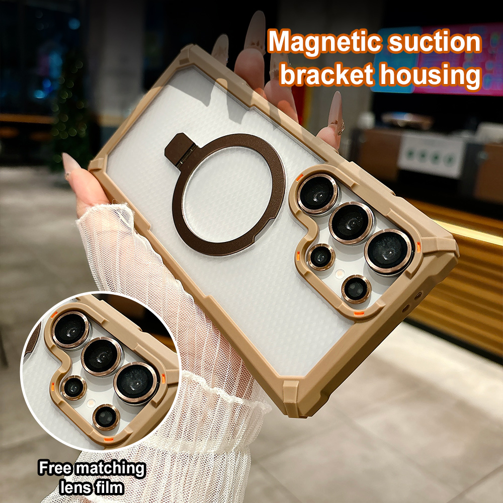 Rugged Armor Case - Étui robuste antichoc en métal magnétique