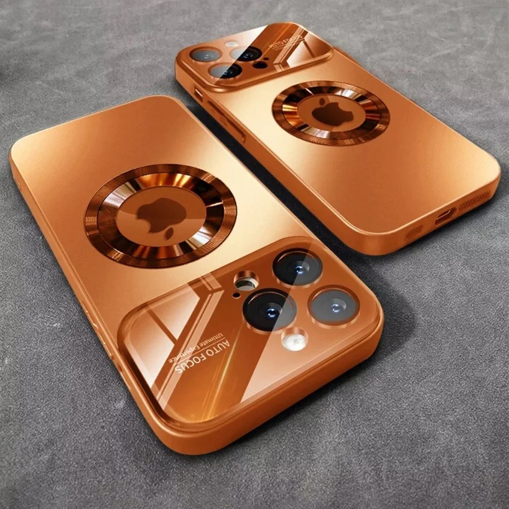 Luxury Plating Case - Coque de téléphone magnétique plaqué luxe