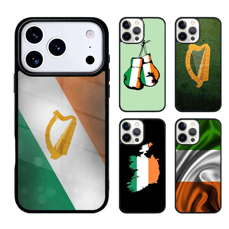 Phone Cases Ireland - Coque de téléphone antichoc avec drapeau