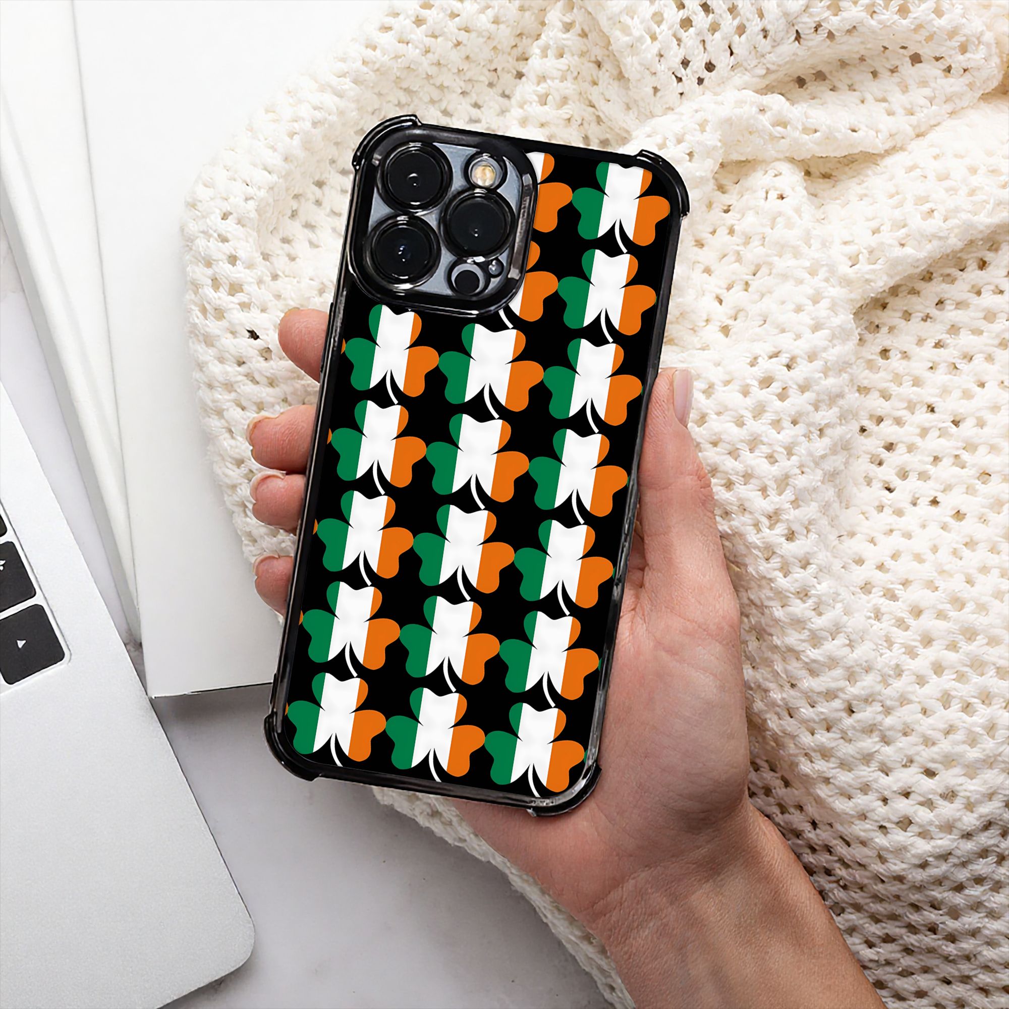 Phone Cases Ireland - Coque de téléphone avec drapeau irlandais