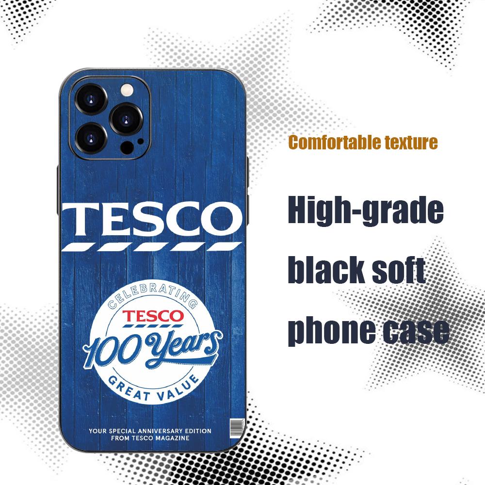 Phone Cases Tesco - Coque de téléphone antichoc noire souple