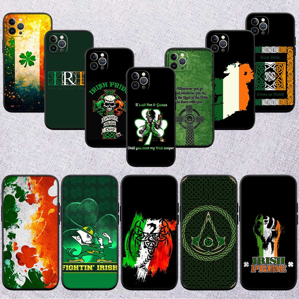 Phone Cases Ireland - Coque de téléphone avec drapeau irlandais