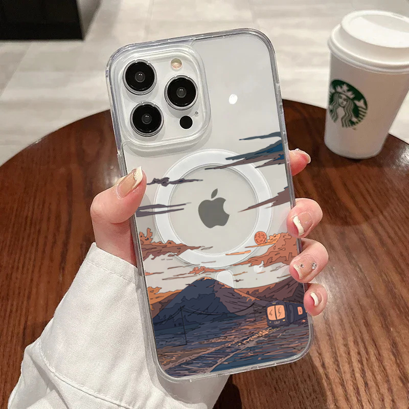 Phone Cases Durable - Coque de téléphone tendance motif coucher