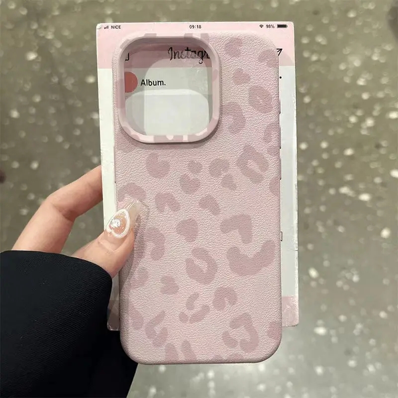Phone Cases Leopard Print - Coque de téléphone en Silicone, motif