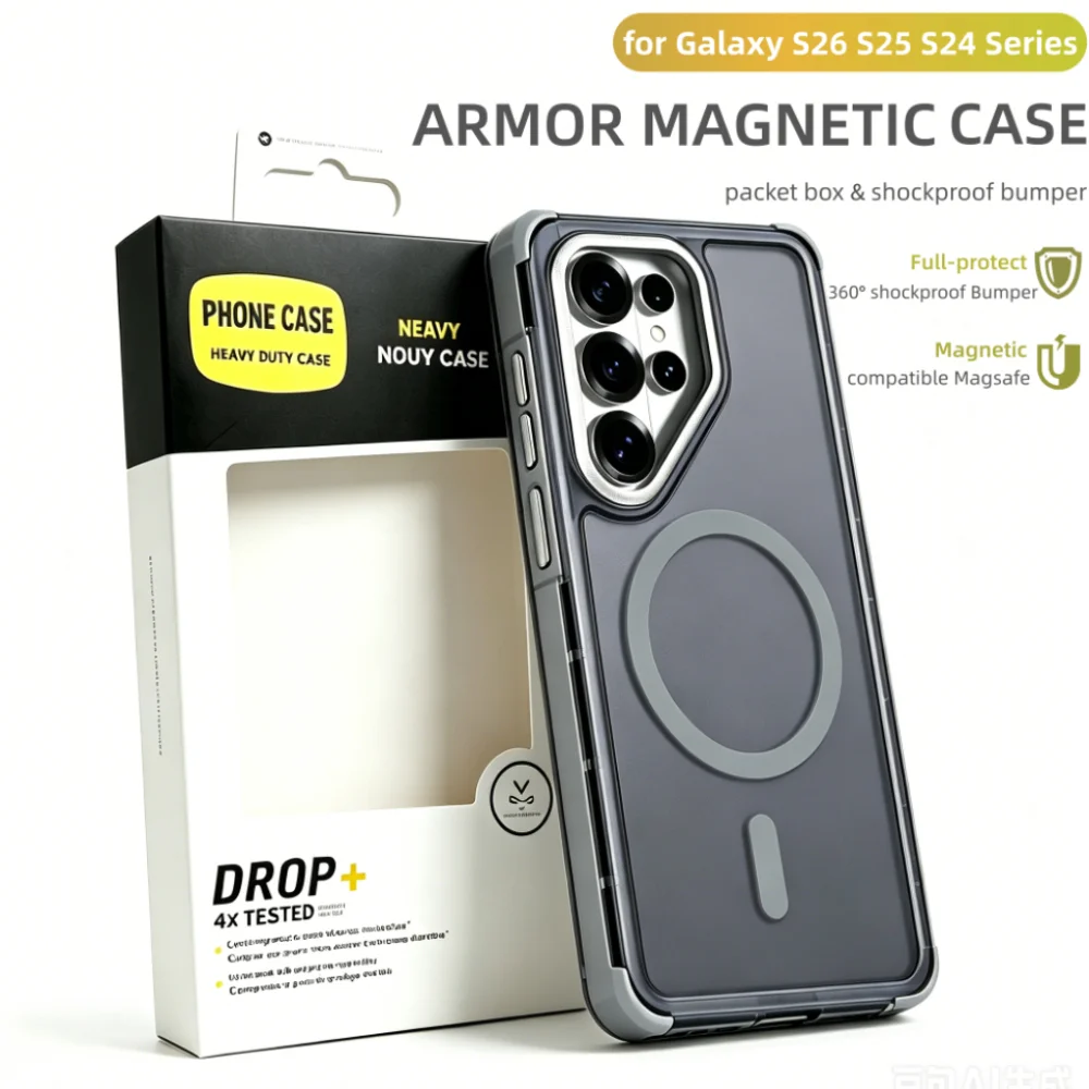 Rugged Armor Case - Étui hybride robuste OTT-BOX pour Samsung