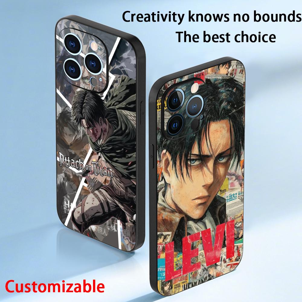 Phone Cases Men - Levi ackerman cool anime homme modèle