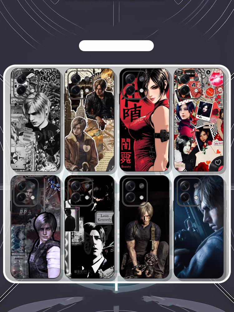 Phone Cases Men - Coque de téléphone souple noire Leon