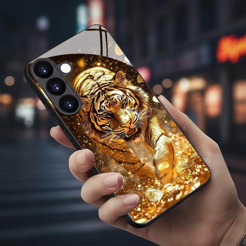 Phone Cases For Samsung S21 5G - Coque de téléphone en verre à