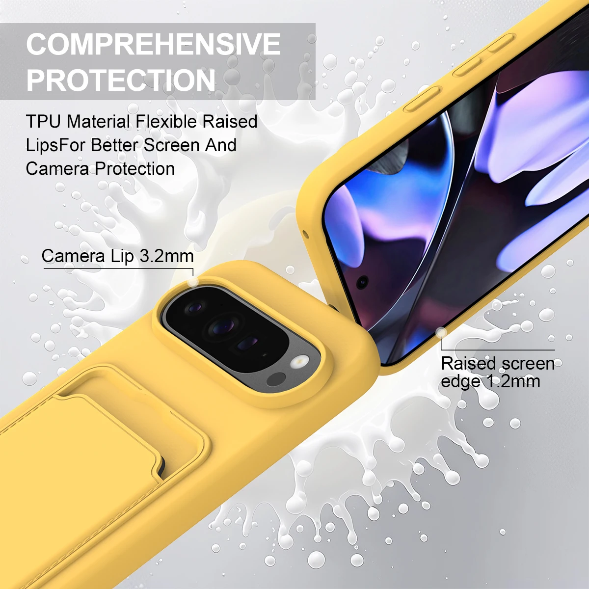 Coque de téléphone en Silicone - Phone Cases With Card Holder avis et prix
