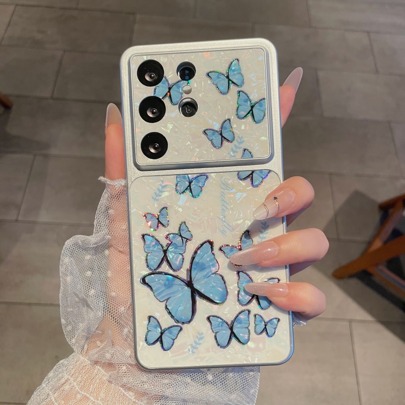 Étui de luxe motif papillon au - Luxury Plating Case avis et prix