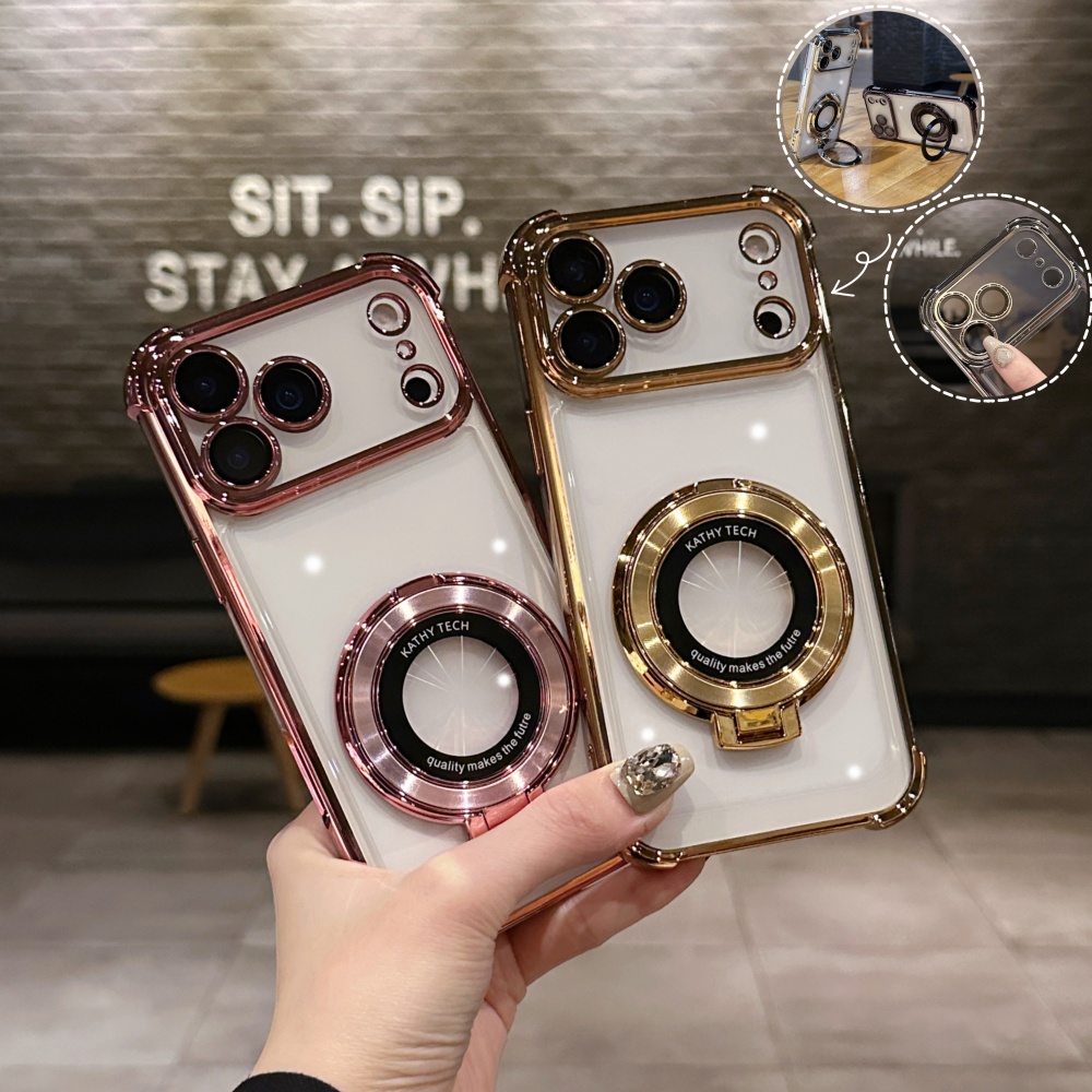 Étui de luxe antichoc avec sup - Luxury Plating Case avis et prix