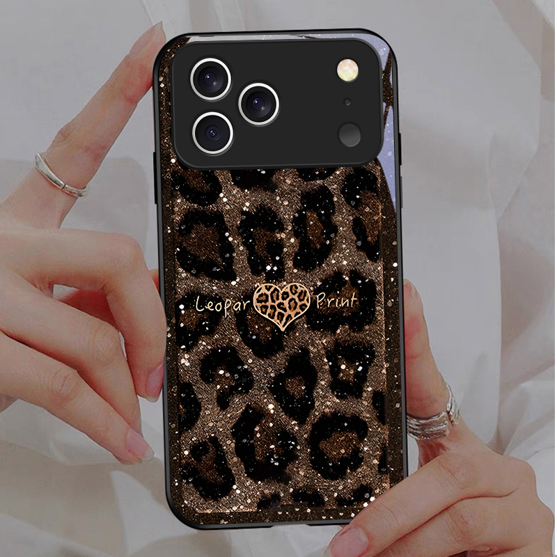 Coque de téléphone en verre no - Phone Cases Leopard Print avis et prix