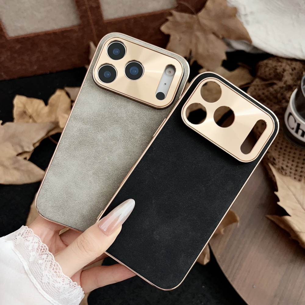 Coque de téléphone en cuir de  - Luxury Plating Case avis et prix