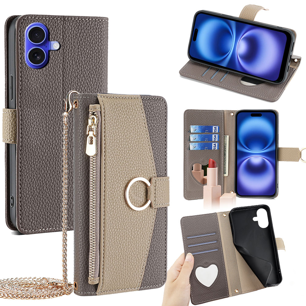 Étui de téléphone à bandoulièr - Phone Cases With Card Holder avis et prix