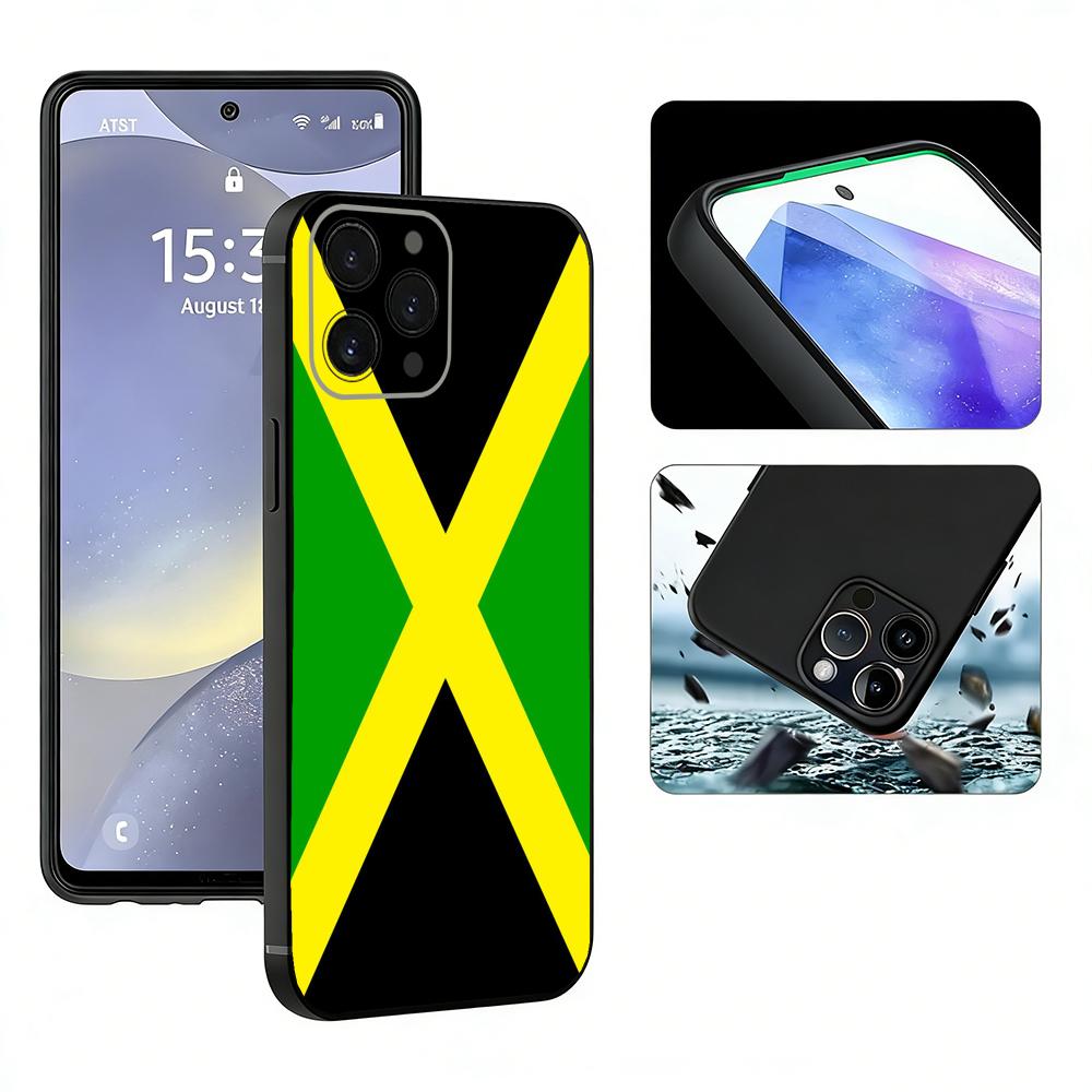 Coque de téléphone noire en TP - Phone Cases Jamaica avis et prix
