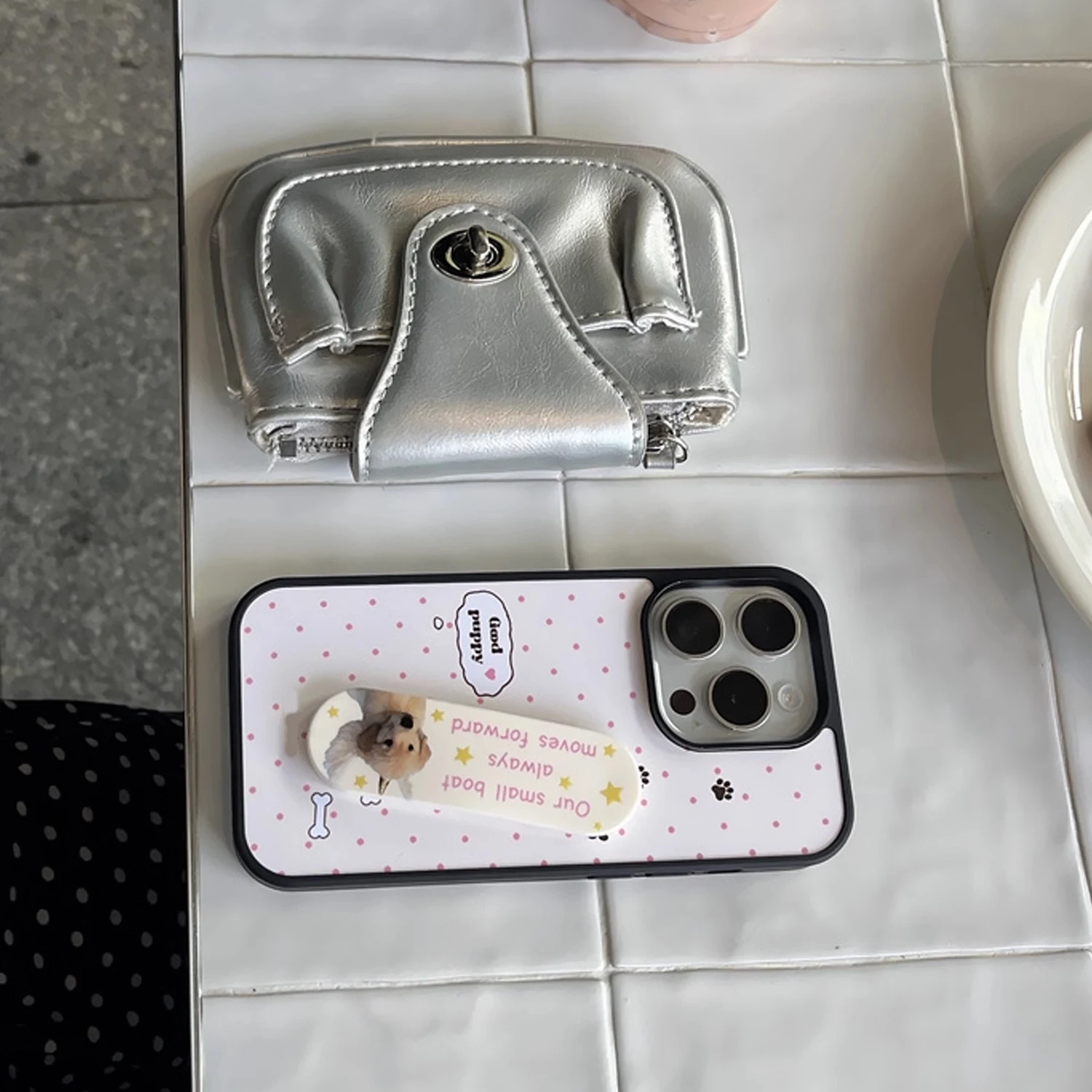 INS rose vague Point bon chiot - Phone Cases Kawaii avis et prix
