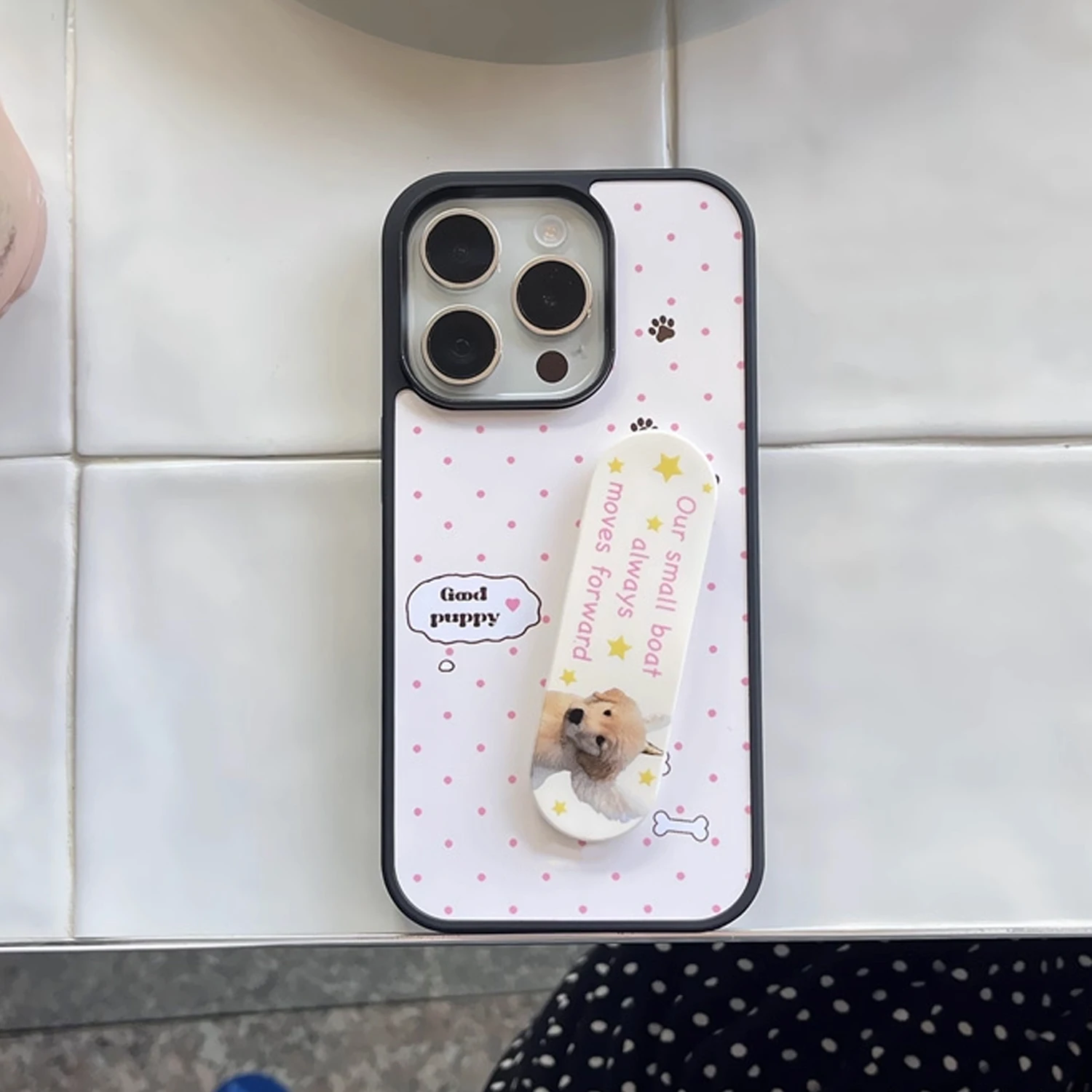 INS rose vague Point bon chiot - Phone Cases Kawaii avis et prix