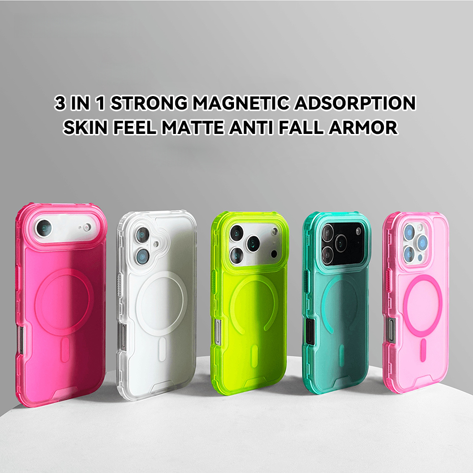 Étui magnétique 3 en 1 couleur - Rugged Armor Case avis et prix
