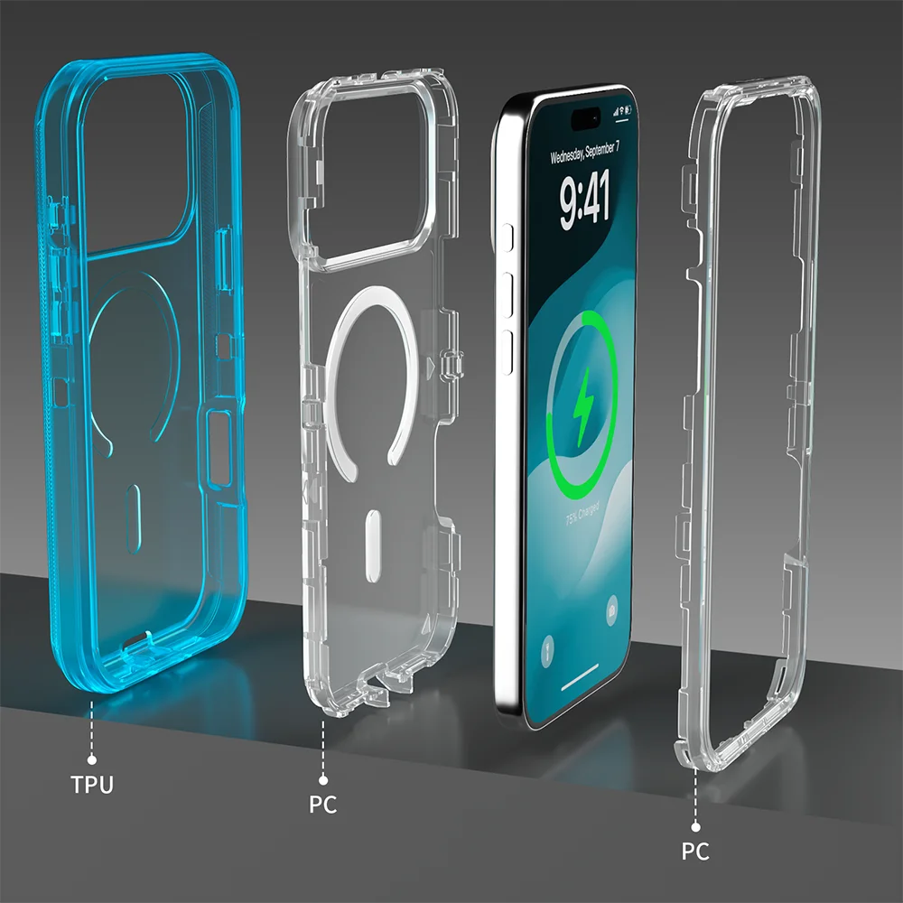 Coque antichoc transparente ro - Rugged Armor Case avis et prix